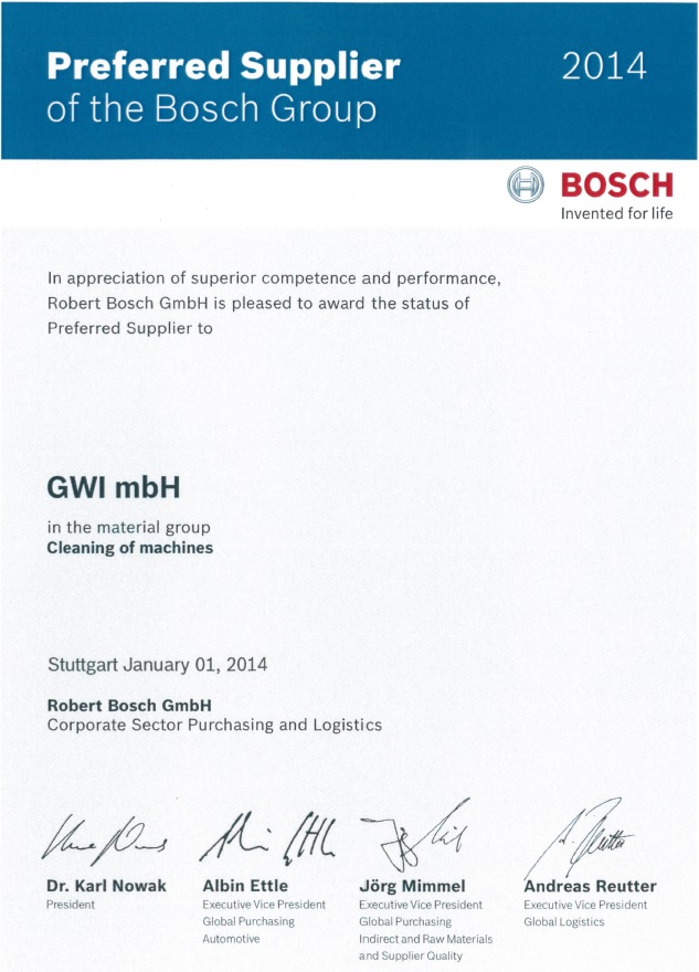 2014 Preferred Supplier 2014 Preferred Supplier